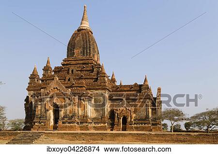 Pahto Thambula, one of Bagan's 4000 temples, Bagan, Myanmar, Asia View Large Photo Image Picture - Pahto Thambula, one of Bagan's 4000 temples, Bagan, Myanmar, Asia. Fotosearch