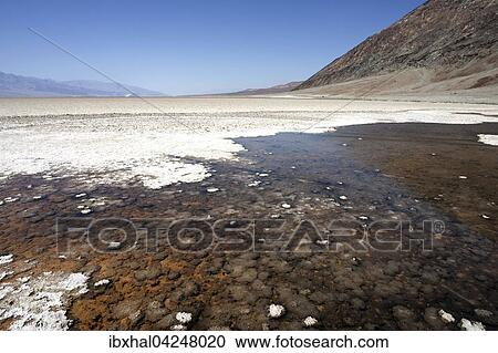 Salt crust in Badwater Basin salt pan, lowest point in North America, Death Valley, Mojave Desert, California, USA, North America View Large Photo Image Stock Image - Salt crust in Badwater Basin salt pan, lowest point in North America, Death Valley, Mojave Desert, California, USA, North America. Fotosearch