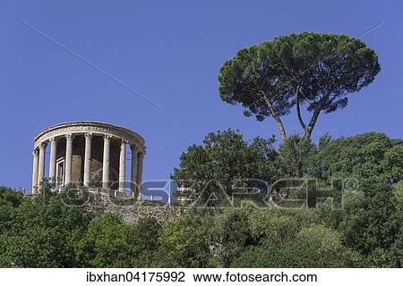 Temple of Vesta, Tivoli, Lazio, Italy, Europe View Large Photo Image Stock Image - Temple of Vesta, Tivoli, Lazio, Italy, Europe. Fotosearch