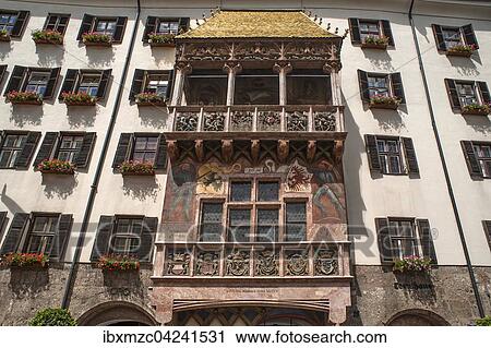 The Golden Roof, the late Gothic alcove balcony of 1497/98, Innsbruck, Tyrol, Austria, Europe View Large Photo Image Stock Image - The Golden Roof, the late Gothic alcove balcony of 1497/98, Innsbruck, Tyrol, Austria, Europe. Fotosearch