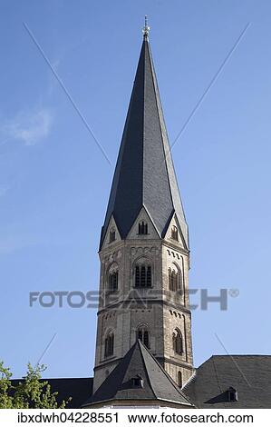 Tower of the Bonner Minster, Minster Basilica, Bonn, Rhineland, North Rhine-Westphalia, Germany, Europe View Large Photo Image Stock Image - Tower of the Bonner Minster, Minster Basilica, Bonn, Rhineland, North Rhine-Westphalia, Germany, Europe. Fotosearch