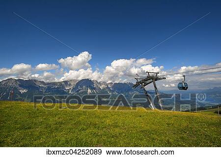 View from Brandstadl towards Wilder Kaiser, with Brandstadl cable car, Scheffau am Wilden Kaiser, Tyrol, Austria, Europe View Large Photo Image Stock Photo - View from Brandstadl towards Wilder Kaiser, with Brandstadl cable car, Scheffau am Wilden Kaiser, Tyrol, Austria, Europe. Fotosearch