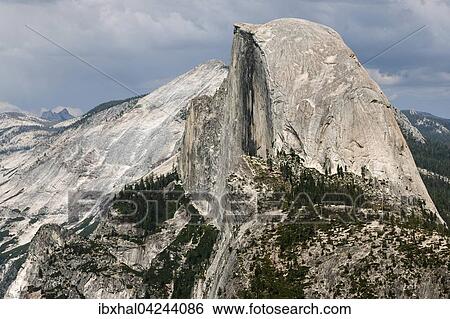 View from Glacier Point to Half Dome, Yosemite National Park, California, USA, North America View Large Photo Image Stock Photograph - View from Glacier Point to Half Dome, Yosemite National Park, California, USA, North America. Fotosearch
