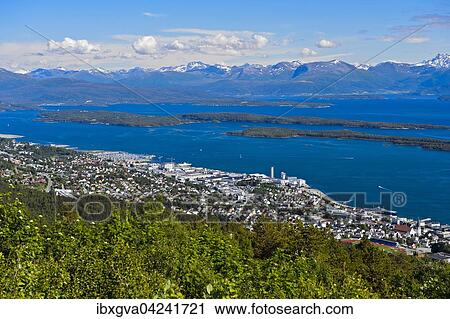 View of Molde on Moldefjord shore, More og Romsdal province, Norway, Europe View Large Photo Image Stock Image - View of Molde on Moldefjord shore, More og Romsdal province, Norway, Europe. Fotosearch