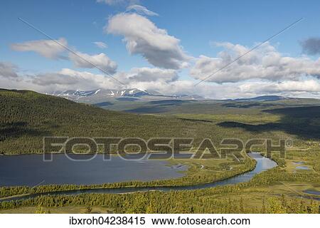 View of river and mountains belonging to Tarraatno Sarek National Parks, Kvikkjokk, Laponia, Norrbotten, Lapland, Sweden, Europe View Large Photo Image Stock Photography - View of river and mountains belonging to Tarraatno Sarek National Parks, Kvikkjokk, Laponia, Norrbotten, Lapland, Sweden, Europe. Fotosearch