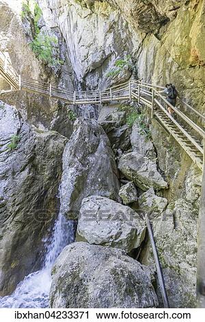 Walkway in the Barenschutzklamm, Mixnitz, Styria, Austria, Europe View Large Photo Image Stock Image - Walkway in the Barenschutzklamm, Mixnitz, Styria, Austria, Europe. Fotosearch