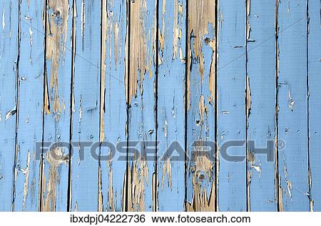 Wall made of light blue wooden slats, paint peeling off View Large Photo Image Stock Photograph - Wall made of light blue wooden slats, paint peeling off. Fotosearch