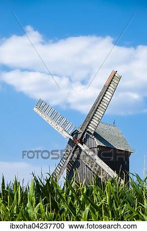 Windmill, Beelitz, Brandenburg, Germany, Europe View Large Photo Image Stock Image - Windmill, Beelitz, Brandenburg, Germany, Europe. Fotosearch