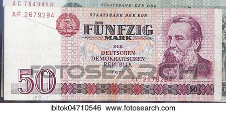 50 Mark of the GDR, banknote, front side View Large Photo Image Stock Photograph - 50 Mark of the GDR, banknote, front side. Fotosearch