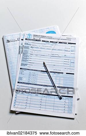 730 Model, Italian income tax return View Large Photo Image Stock Photography - 730 Model, Italian income tax return. Fotosearch