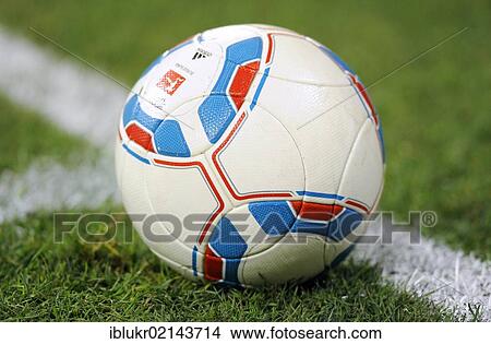 Adidas league ball, Torfabrik, in the corner marking area, FC Schalke 04 - VfB Stuttgart, 3: 1, Veltins Arena, Gelsenkirchen, North Rhine-Westphalia, Germany, Europe View Large Photo Image Picture - Adidas league ball, Torfabrik, in the corner marking area, FC Schalke 04 - VfB Stuttgart, 3: 1, Veltins Arena, Gelsenkirchen, North Rhine-Westphalia, Germany, Europe. Fotosearch