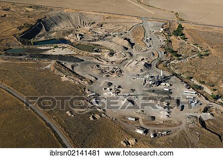 Aerial view, gravel plant, Coalinga, California, USA, North America View Large Photo Image Stock Image - Aerial view, gravel plant, Coalinga, California, USA, North America. Fotosearch