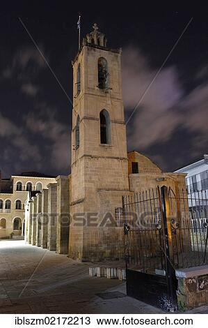 Stock Image - Agios Ioannis, St John Cathedral, Nicosia, Cyprus, Europe. Fotosearch