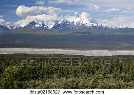 Alaska Range with Mount Hayes, Alaska, USA, North America View Large Photo Image Stock Photo - Alaska Range with Mount Hayes, Alaska, USA, North America. Fotosearch