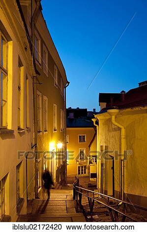Alleyway on Toompea, Cathedral Hill, old town, UNESCO World Heritage Site, Tallinn, Estonia, Baltic States, Northern Europe, Europe View Large Photo Image Stock Image - Alleyway on Toompea, Cathedral Hill, old town, UNESCO World Heritage Site, Tallinn, Estonia, Baltic States, Northern Europe, Europe. Fotosearch
