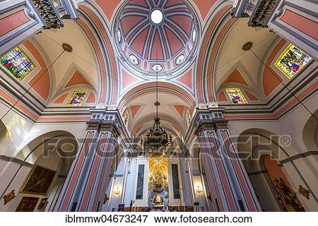 Altar Room and Dome of Nuestra Señora del Socorro Church, Plaza del Socorro, Ronda, Province of Málaga, Andalusia, Spain, Europe View Large Photo Image Stock Photo - Altar Room and Dome of Nuestra Señora del Socorro Church, Plaza del Socorro, Ronda, Province of Málaga, Andalusia, Spain, Europe. Fotosearch