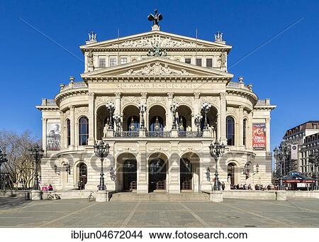 Alte Oper, Opera Square, Frankfurt am Main, Hesse, Germany, Europe View Large Photo Image Picture - Alte Oper, Opera Square, Frankfurt am Main, Hesse, Germany, Europe. Fotosearch