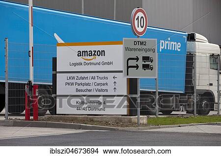 Amazon Prime Truck drives to the Amazon Logistics Center DTM2, Dortmund, Ruhr Area, North Rhine-Westphalia, Germany, Europe View Large Photo Image Picture - Amazon Prime Truck drives to the Amazon Logistics Center DTM2, Dortmund, Ruhr Area, North Rhine-Westphalia, Germany, Europe. Fotosearch