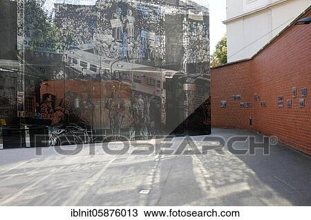 Stock Image - Andreasstraße Memorial and Education Centre, former remand prison of the Ministry for State Security of the GDR, Erfurt, Thuringia, Germany, Europe. Fotosearch