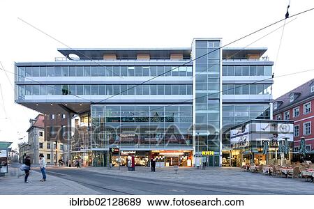 Stock Photo - Angereck commercial building, Anger, Erfurt, Thuringia, Germany, Europe, PublicGround, Europe. Fotosearch