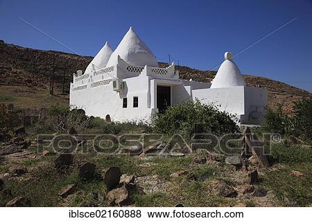 Arabian cemetery and Tomb of Sheikh Muhammad bin Ali al-Alawi, Mirbat, Oman, Arabian Peninsula, Middle East, Asia View Large Photo Image Stock Photo - Arabian cemetery and Tomb of Sheikh Muhammad bin Ali al-Alawi, Mirbat, Oman, Arabian Peninsula, Middle East, Asia. Fotosearch