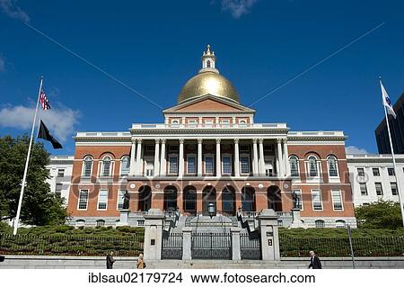 Architecture, State House with a golden dome, the Freedom Trail, Boston, Massachusetts, New England, USA, North America View Large Photo Image Picture - Architecture, State House with a golden dome, the Freedom Trail, Boston, Massachusetts, New England, USA, North America. Fotosearch
