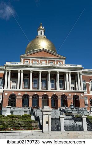 Architecture, State House with a golden dome, the Freedom Trail, Boston, Massachusetts, New England, USA, North America View Large Photo Image Stock Image - Architecture, State House with a golden dome, the Freedom Trail, Boston, Massachusetts, New England, USA, North America. Fotosearch