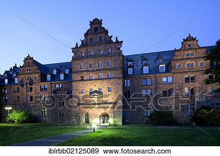Stock Photo - Arsenal Library, a former armory, University Library, Giessen, Hesse, Germany, Europe, PublicGround, Europe. Fotosearch