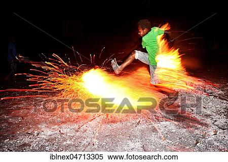 Baining Fire Dance, Kokopo, Rabaul, East New Britain, Papua New Guinea, Oceania View Large Photo Image Stock Photography - Baining Fire Dance, Kokopo, Rabaul, East New Britain, Papua New Guinea, Oceania. Fotosearch
