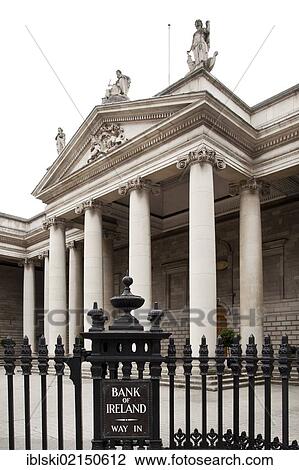 Bank of Ireland, Dublin, Ireland, Europe View Large Photo Image Stock Image - Bank of Ireland, Dublin, Ireland, Europe. Fotosearch