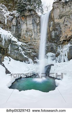 Stock Image - Berndlibach and Leuenfall, Appenzell, Switzerland, Europe. Fotosearch
