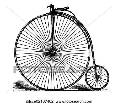 Bicycle from 1885, one of the first bicycles, historical engraving, 1880 View Large Photo Image Stock Image - Bicycle from 1885, one of the first bicycles, historical engraving, 1880. Fotosearch