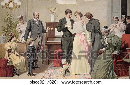Bride and groom exchanging wedding vows, historical engraving, circa 1885 View Large Photo Image Stock Image - Bride and groom exchanging wedding vows, historical engraving, circa 1885. Fotosearch