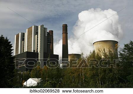 Brown coal power plant, Weisweiler, North Rhine-Westphalia, Germany, Europe View Large Photo Image Stock Photo - Brown coal power plant, Weisweiler, North Rhine-Westphalia, Germany, Europe. Fotosearch
