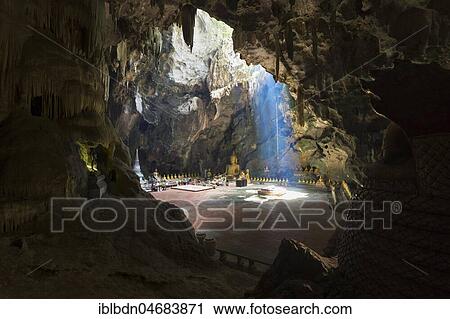 Buddha statues inside the buddhist temple cave, Khao Luang caves, Phetchaburi, Thailand, Asia View Large Photo Image Stock Image - Buddha statues inside the buddhist temple cave, Khao Luang caves, Phetchaburi, Thailand, Asia. Fotosearch