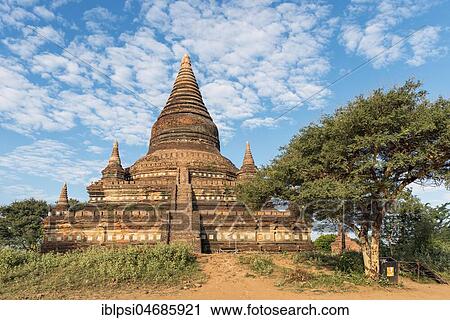 Bulethi Pagoda, Bagan, Myanmar, Asia View Large Photo Image Stock Image - Bulethi Pagoda, Bagan, Myanmar, Asia. Fotosearch