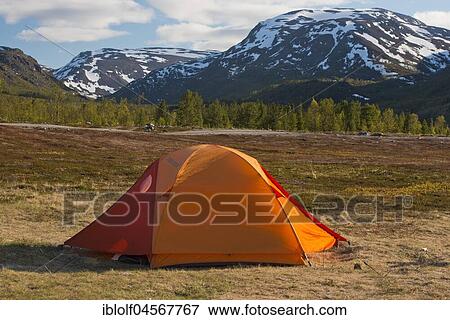 Camping tent near Kafjord, Alta, province (Fylke) Finnmark, northern Norway, Norway, Europe View Large Photo Image Stock Photo - Camping tent near Kafjord, Alta, province (Fylke) Finnmark, northern Norway, Norway, Europe. Fotosearch