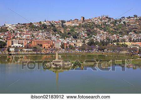 Capital city of Antananarivo, Tana, Lake Anosy, Madagascar, Africa View Large Photo Image Stock Image - Capital city of Antananarivo, Tana, Lake Anosy, Madagascar, Africa. Fotosearch