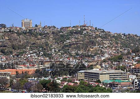 Capital city of Antananarivo, Tana, Madagascar, Africa View Large Photo Image Stock Image - Capital city of Antananarivo, Tana, Madagascar, Africa. Fotosearch
