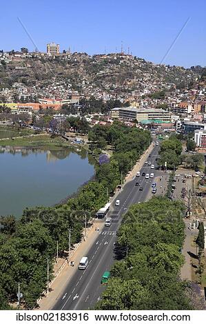 Capital city of Antananarivo, Tana, Lake Anosy, Madagascar, Africa View Large Photo Image Stock Photograph - Capital city of Antananarivo, Tana, Lake Anosy, Madagascar, Africa. Fotosearch