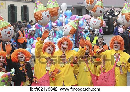 Carnival parade, Schwerdonnerstagsumzug, Muelheim-Kaerlich, Rhineland-Palatinate, Germany, Europe View Large Photo Image Stock Image - Carnival parade, Schwerdonnerstagsumzug, Muelheim-Kaerlich, Rhineland-Palatinate, Germany, Europe. Fotosearch