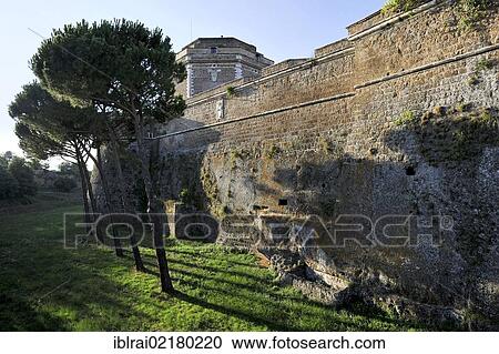 Castle with battlements, Forte Sangallo or Rocca dei Borgia, 16th century, Civita Castellana, Lazio, Italy, Europe View Large Photo Image Stock Image - Castle with battlements, Forte Sangallo or Rocca dei Borgia, 16th century, Civita Castellana, Lazio, Italy, Europe. Fotosearch