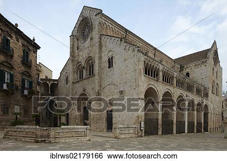Cathedral of San Valentino, Bitonto, Apulia, Italy, Europe View Large Photo Image Stock Photograph - Cathedral of San Valentino, Bitonto, Apulia, Italy, Europe. Fotosearch