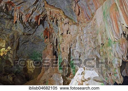 Cave, stalactite cave, cave temple Wat Tham Suwan Khuha, Phang Nga, Thailand, Asia View Large Photo Image Stock Photography - Cave, stalactite cave, cave temple Wat Tham Suwan Khuha, Phang Nga, Thailand, Asia. Fotosearch