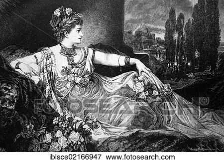 Charlotte Wolter, 1834 - 1897, a celebrated actress, as Messalina, historical wood engraving, 1886 View Large Photo Image Stock Photo - Charlotte Wolter, 1834 - 1897, a celebrated actress, as Messalina, historical wood engraving, 1886. Fotosearch