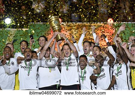 Cheering Alexander Meier Eintracht Frankfurt after the cup was handed over to Team Eintracht Frankfurt, DFB Cup Final 2018, Olympic Stadium Berlin, Germany, Europe View Large Photo Image Stock Image - Cheering Alexander Meier Eintracht Frankfurt after the cup was handed over to Team Eintracht Frankfurt, DFB Cup Final 2018, Olympic Stadium Berlin, Germany, Europe. Fotosearch
