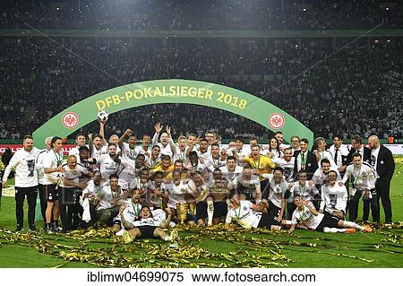 Cheering Eintracht Frankfurt after Cup victory under Winner's Arch, DFB Cup Final 2018, Olympiastadion Berlin, Germany, Europe View Large Photo Image Stock Photography - Cheering Eintracht Frankfurt after Cup victory under Winner's Arch, DFB Cup Final 2018, Olympiastadion Berlin, Germany, Europe. Fotosearch