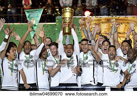 Cheering Kevin-Prince Boateng after the cup was handed over to Eintracht Frankfurt, DFB Cup Final 2018, Olympic Stadium Berlin, Germany, Europe View Large Photo Image Stock Image - Cheering Kevin-Prince Boateng after the cup was handed over to Eintracht Frankfurt, DFB Cup Final 2018, Olympic Stadium Berlin, Germany, Europe. Fotosearch