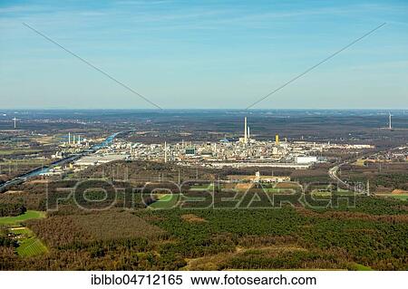 Chemical Park Marl, formerly Chemische Werke Hüls AG, Industrial Park, Chemical Site, Marl, Ruhr Area, North Rhine-Westphalia, Germany, Europe View Large Photo Image Stock Photography - Chemical Park Marl, formerly Chemische Werke Hüls AG, Industrial Park, Chemical Site, Marl, Ruhr Area, North Rhine-Westphalia, Germany, Europe. Fotosearch