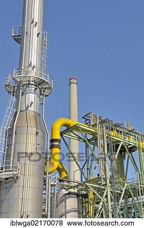 Stock Photo - Chemical systems at Kokerei Schwelgern, coking plant, ThyssenKrupp Steel works in Hamborn, Schwelgern, Duisburg, North Rhine-Westphalia, Germany, Europe, PublicGround, Europe. Fotosearch